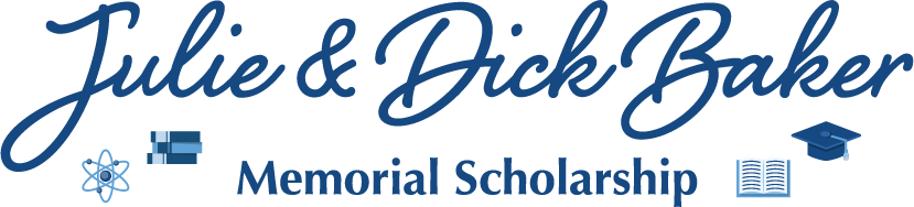 Julie and Dick Baker Memorial Scholarship Logo